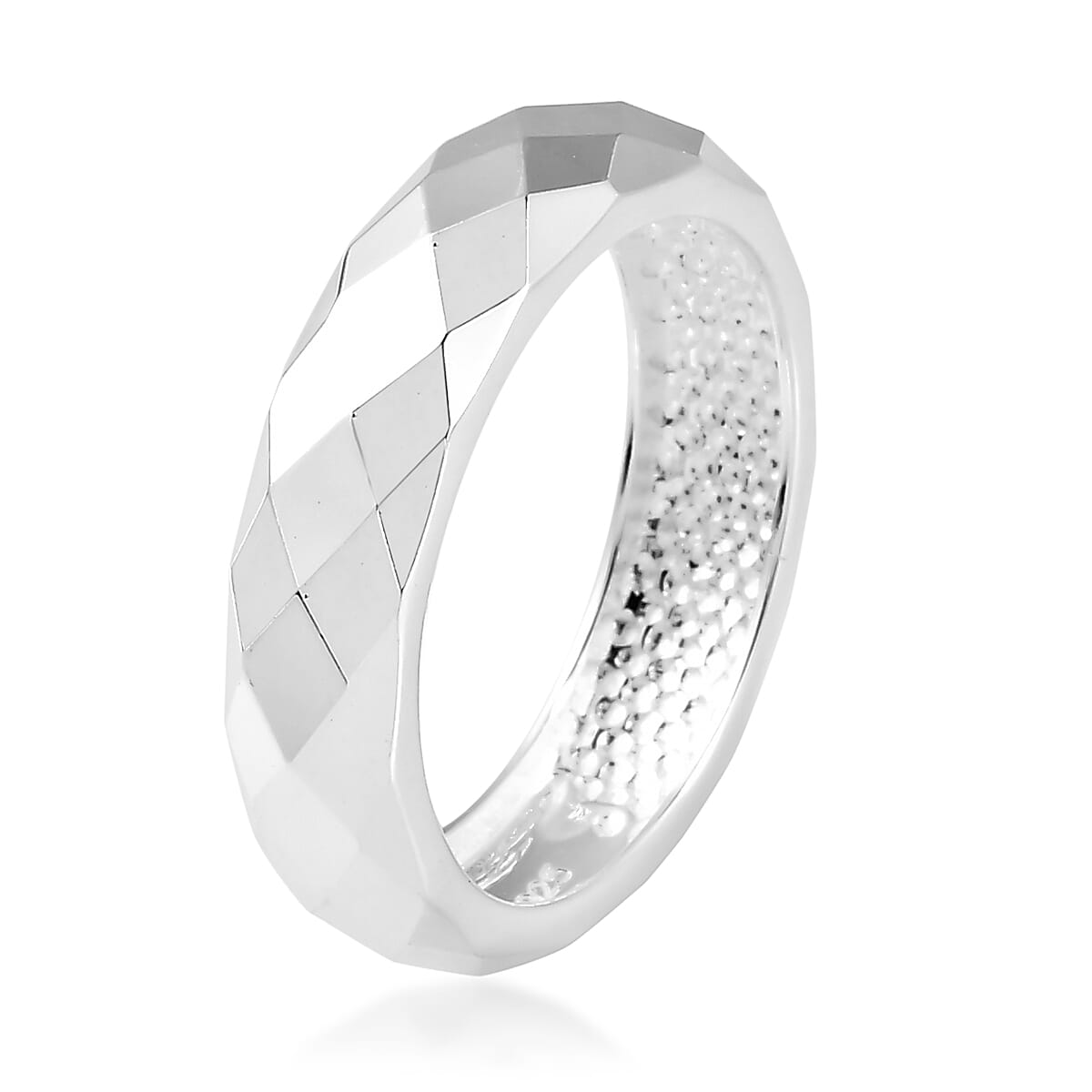 Sterling Silver Band Ring 1.85 Grams image number 3