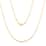 Italian 14K Yellow Gold Mariner Chain Necklace 18 Inches 1.75 Grams