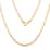 Oval Specchio Italian 14K Yellow Gold Necklace 18 Inches 2.25 Grams