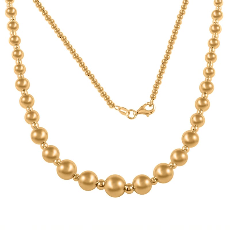 Bolle D'oro Italian 14K Yellow Gold Necklace 18-20 Inches 5.30 Grams
