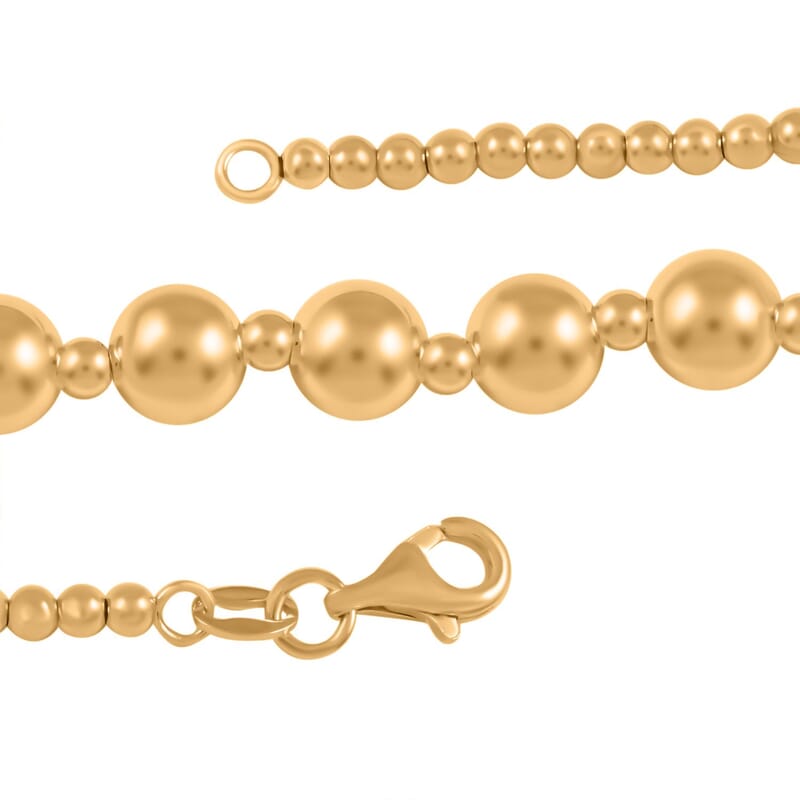 Bolle D'oro Italian 14K Yellow Gold Necklace 18-20 Inches 5.30 Grams