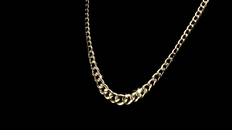 Melodia Italian 14K Yellow Gold Graduated Mirror Curb Necklace 18 Inches 5.85 Grams
