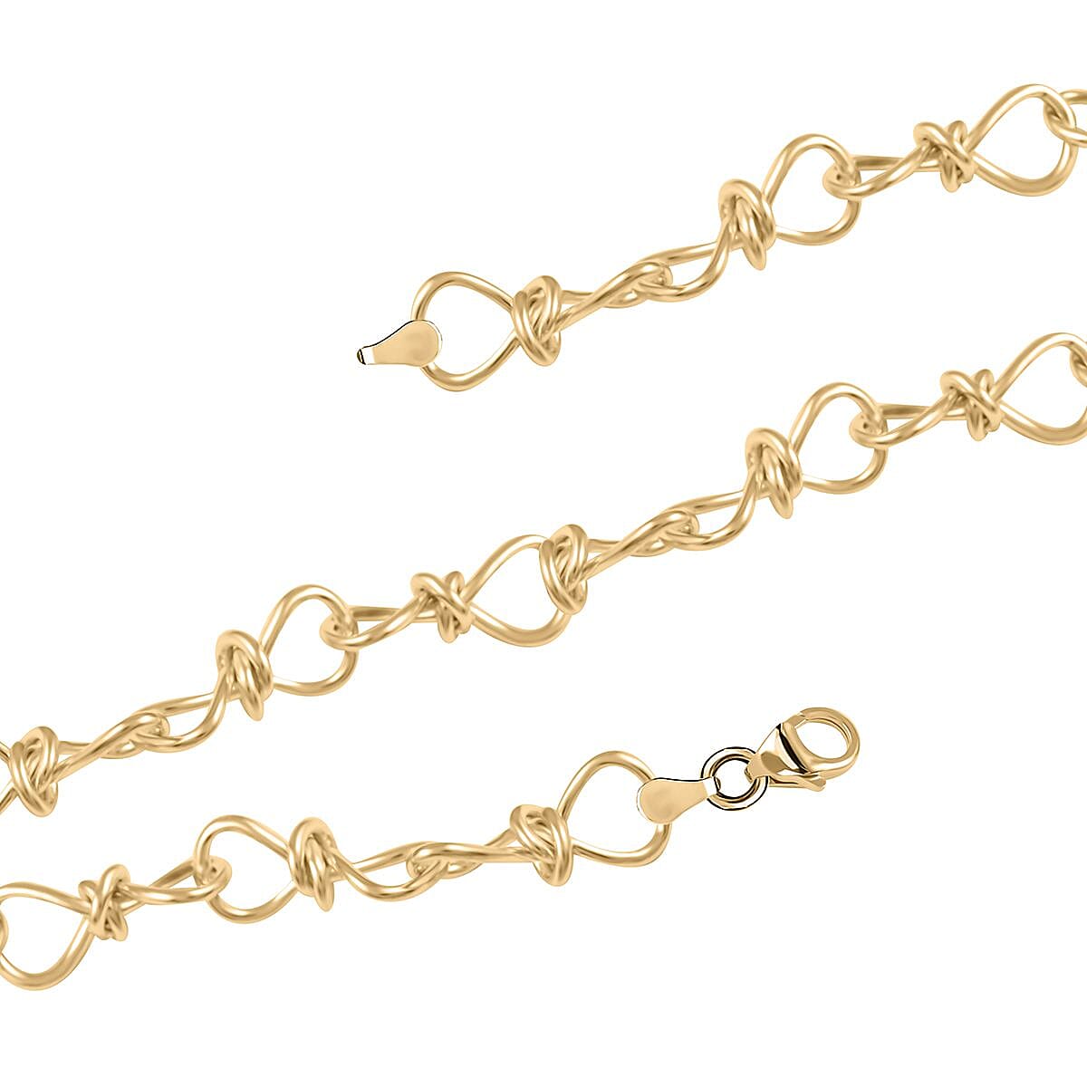 Fiocco Italian 10K Yellow Gold Necklace 20 Inches 9.15 Grams