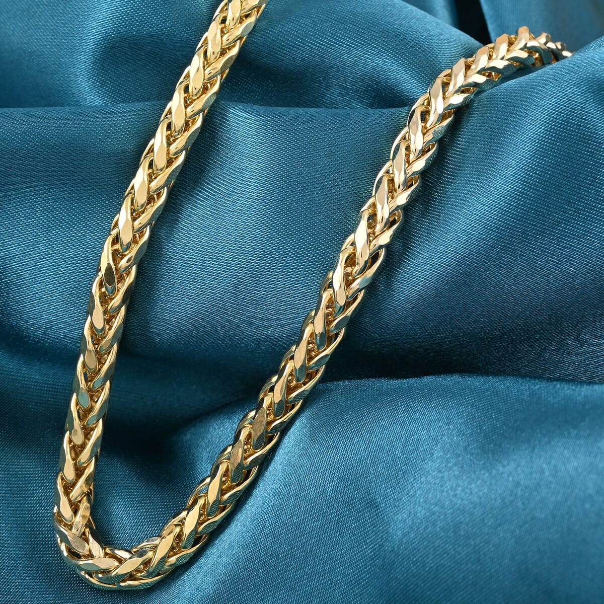 10K Yellow Gold 5mm Palma Necklace 22 Inches 21.60 Grams image number 1