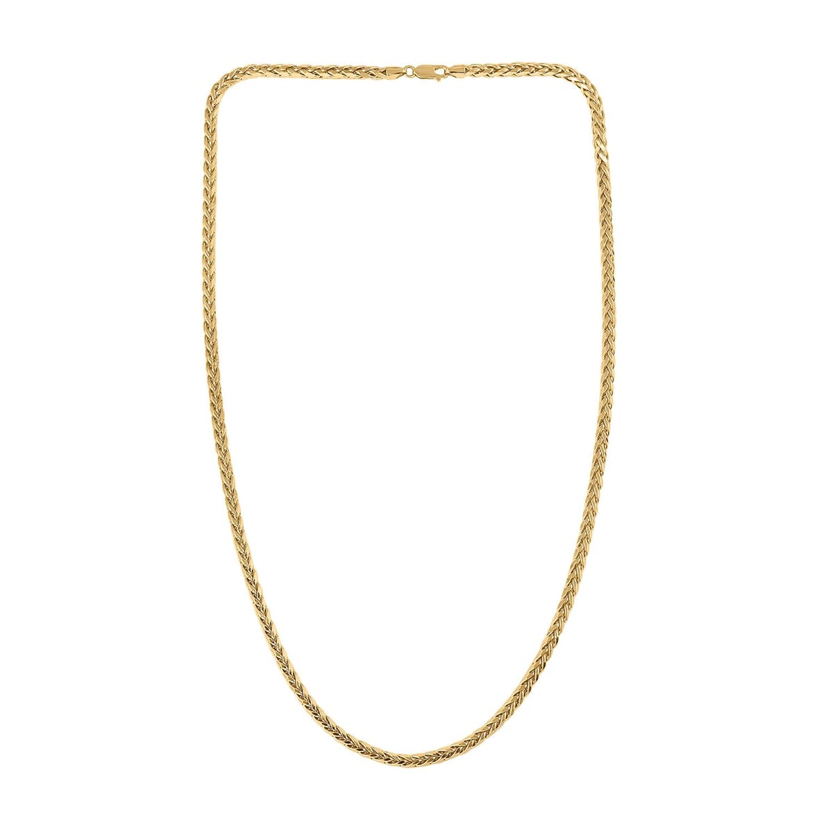 10K Yellow Gold 5mm Palma Necklace 22 Inches 21.60 Grams image number 5