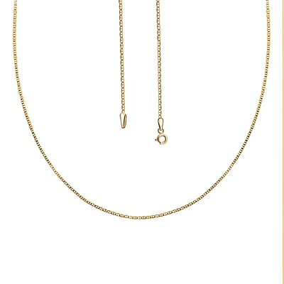 Italian 10K Yellow Gold Mariner Chain Necklace, Gold Chain Necklace, Gold Mariner Necklace, 24 Inch Necklace, Gold Jewelry For Her 1.30 Grams