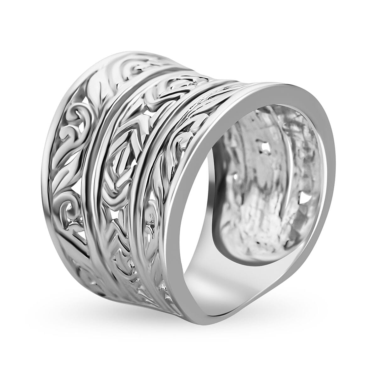 Ring in Sterling Silver (Size 5.5) 6.80 Grams