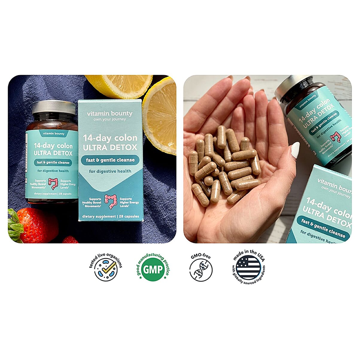 Vitamin Bounty 14-Day Colon Ultra Detox Cleanse image number 5