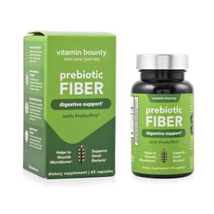 Vitamin Bounty Prebiotic Fiber Digestive Support (Del. in 10-15 Days)