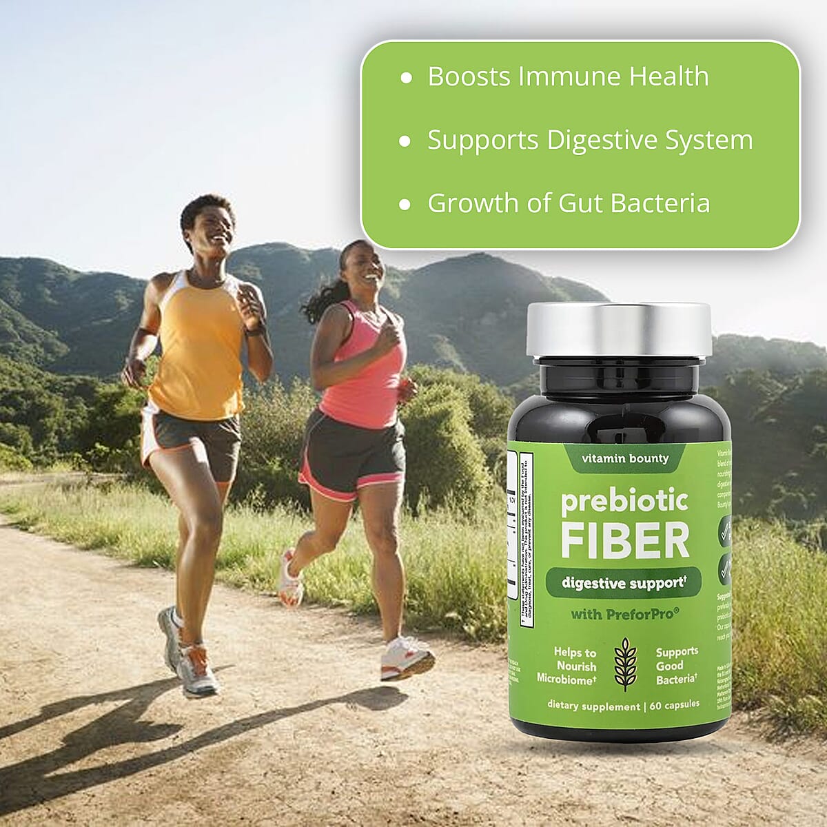 Vitamin Bounty Prebiotic Fiber Digestive Support (Del. in 10-15 Days) image number 2