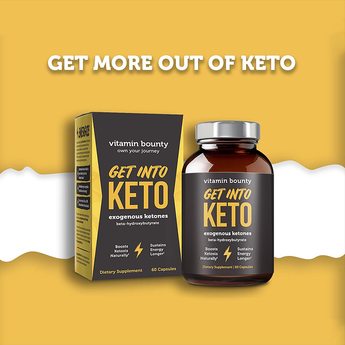 Vitamin Bounty Get Into Keto - BHB Exogenous Ketones image number 6