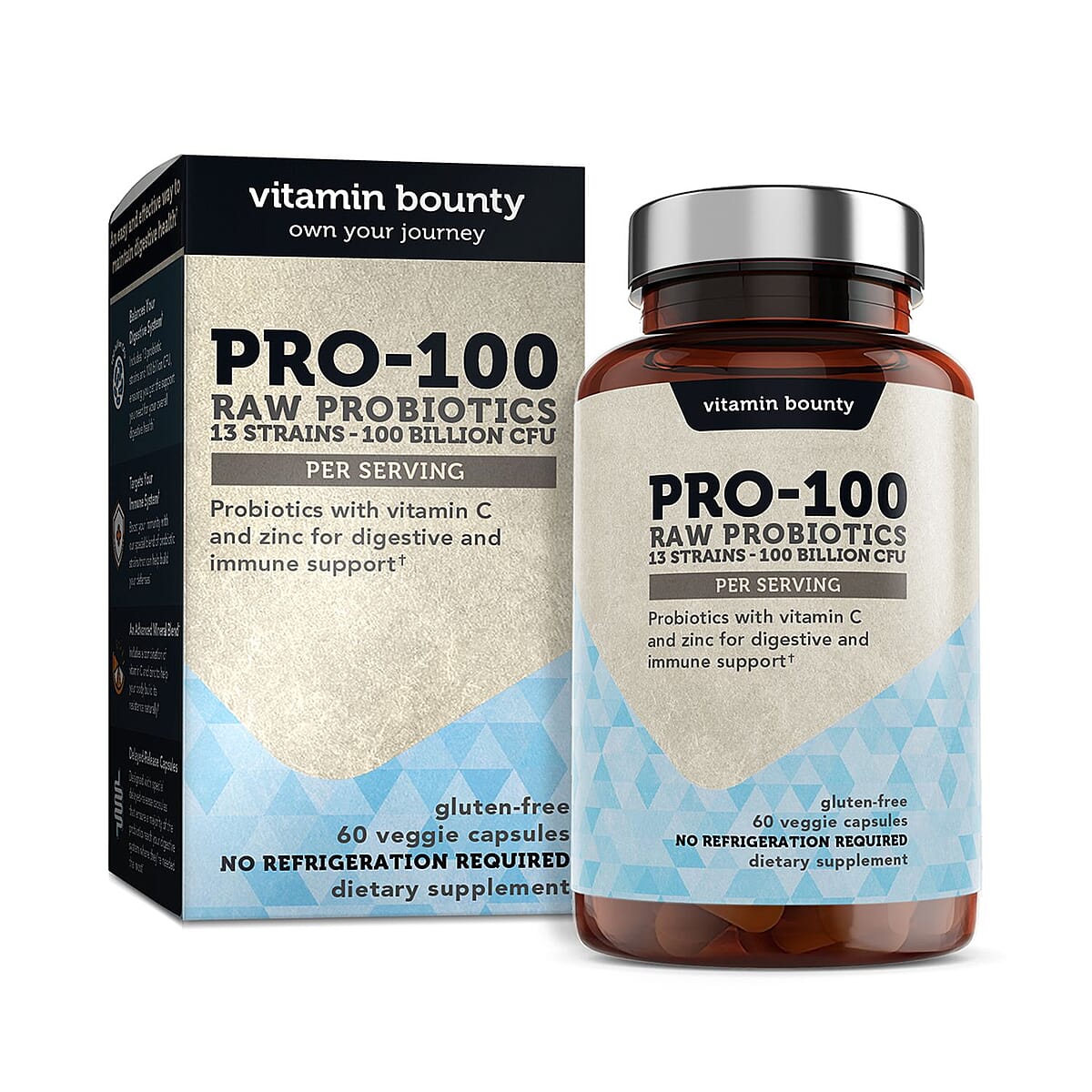 Vitamin Bounty Pro-100 Row Probiotics (Del. in 10-15 Days) image number 0