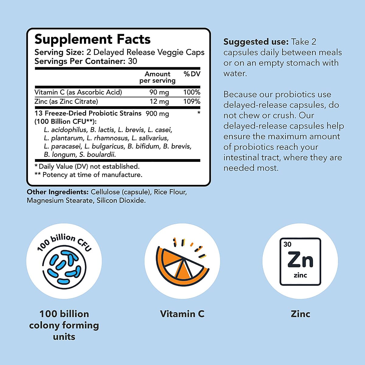 Vitamin Bounty Pro-100 Row Probiotics (Del. in 10-15 Days) image number 4