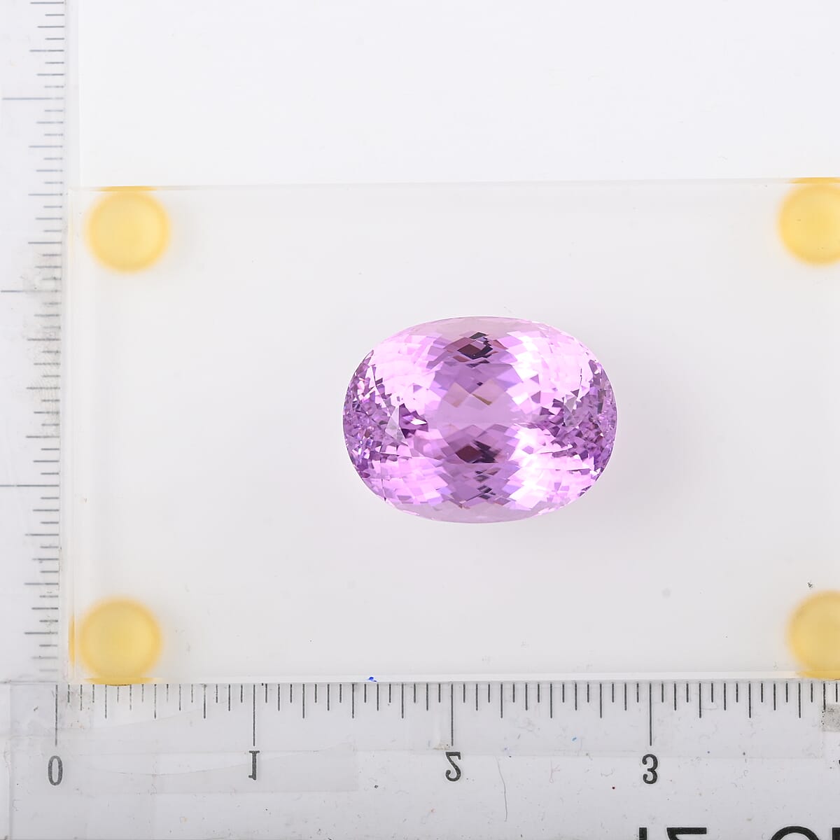 Limited Edition AAAA Patroke Kunzite (Oval Free Size) 126.00 ctw image number 3
