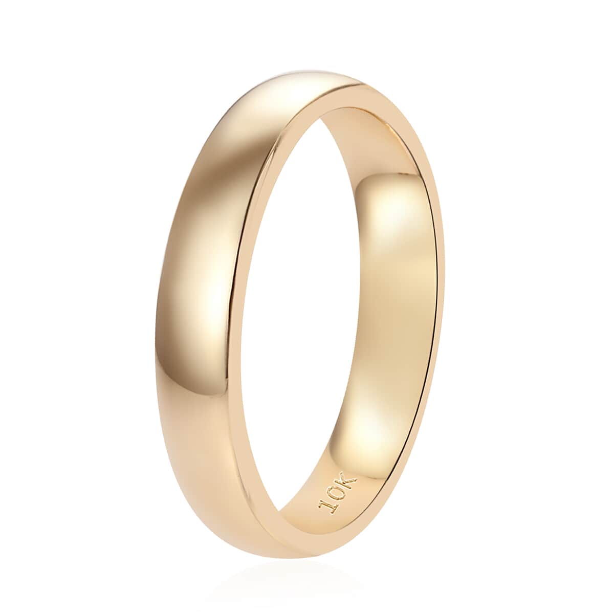 LUXORO 10K Yellow Gold Band Ring (3.85 g) image number 3