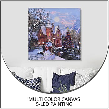 Snowman & House - Product card gallery slide 2 (10177027965241)