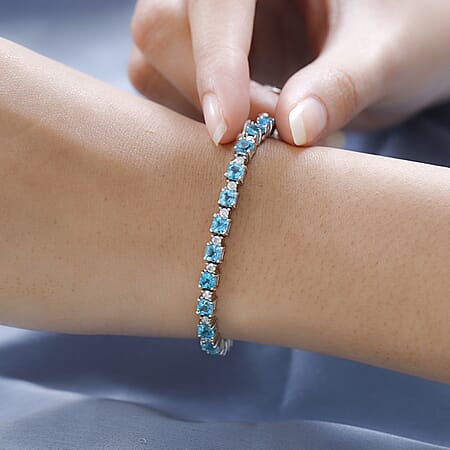 Paraiba Apatite / 6.5 Inches - Product card gallery slide 3 (10177028489529)