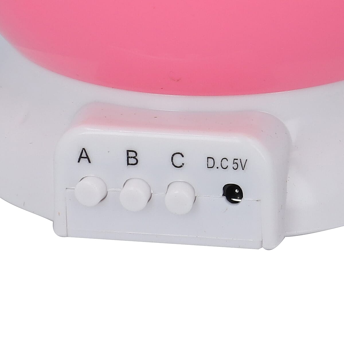 Nice Sun Star Projector Lighting Lamp 4 LED Stage Light 360 Degree Rotation With USB Cable- Pink image number 5