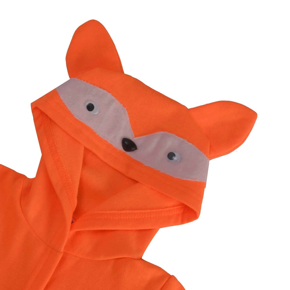 Orange Squirrel Pattern 100% Cotton Knitted Soft Hooded Toddler Baby Bath Towel , Cotton Bath Towel , Towel with Hood , Baby Towels , Bathroom Towels image number 6