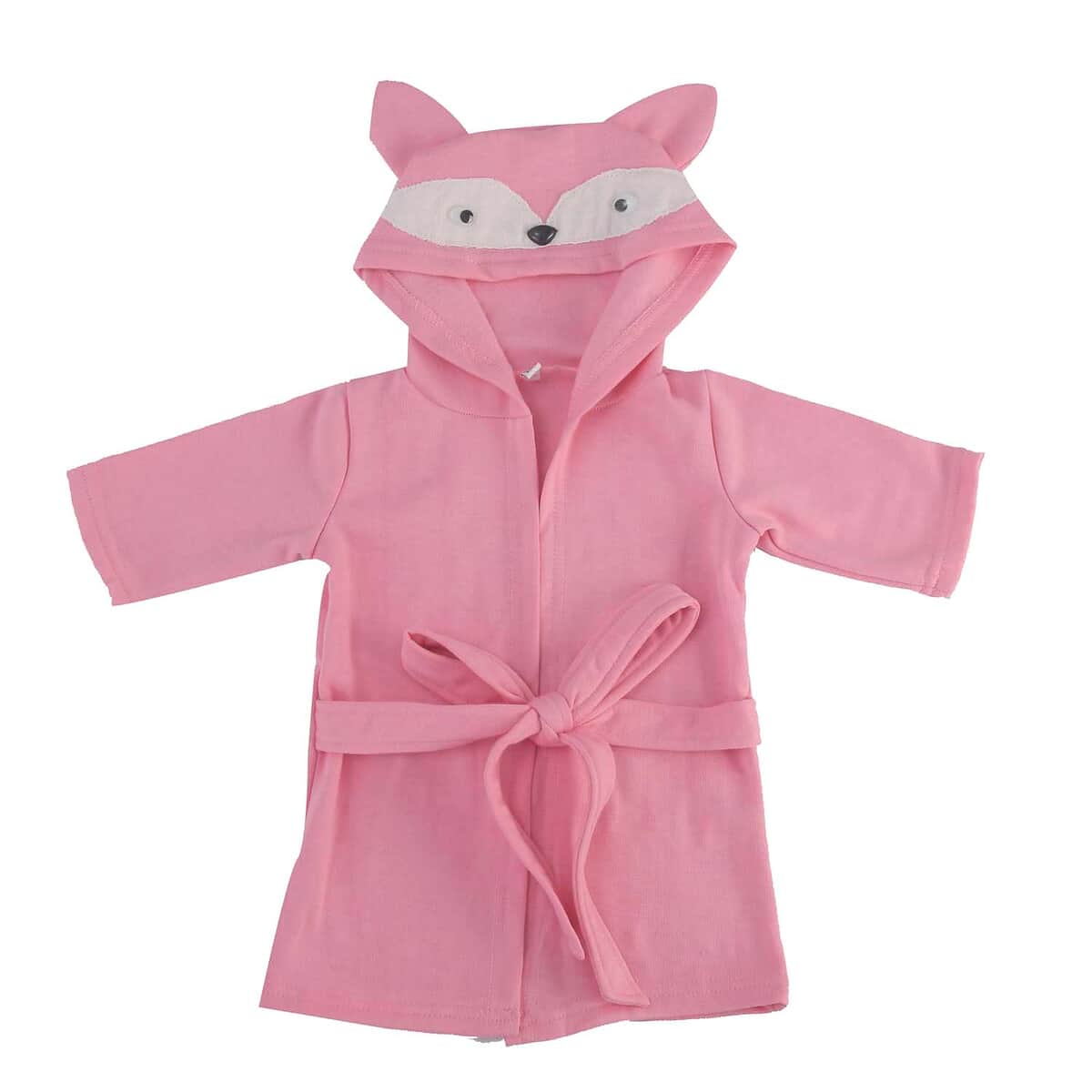 Pink Squirrel Pattern 100% Cotton Knitted Soft Hooded Toddler Baby Bath Towel , Cotton Bath Towel , Towel with Hood , Baby Towels , Bathroom Towels image number 0