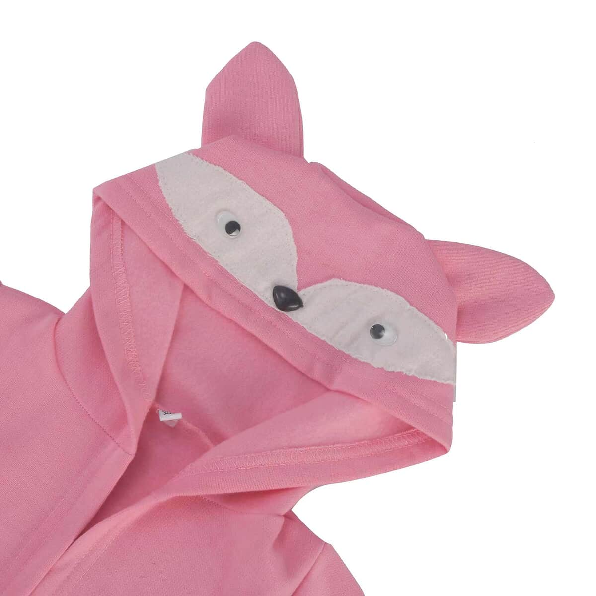 Pink Squirrel Pattern 100% Cotton Knitted Soft Hooded Toddler Baby Bath Towel , Cotton Bath Towel , Towel with Hood , Baby Towels , Bathroom Towels image number 6