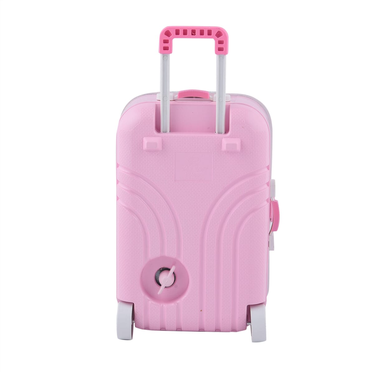 Suitcase Music Jewelry Box With Mirror and Dancer - Pink image number 6