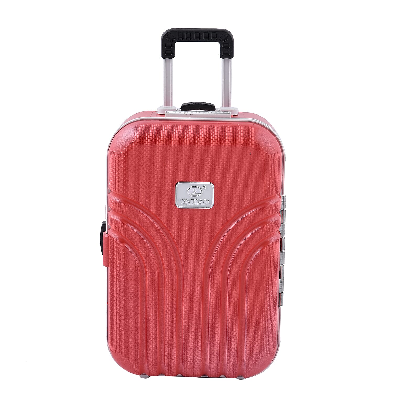 Suitcase Music Jewelry Box With Mirror and Dancer - Red
