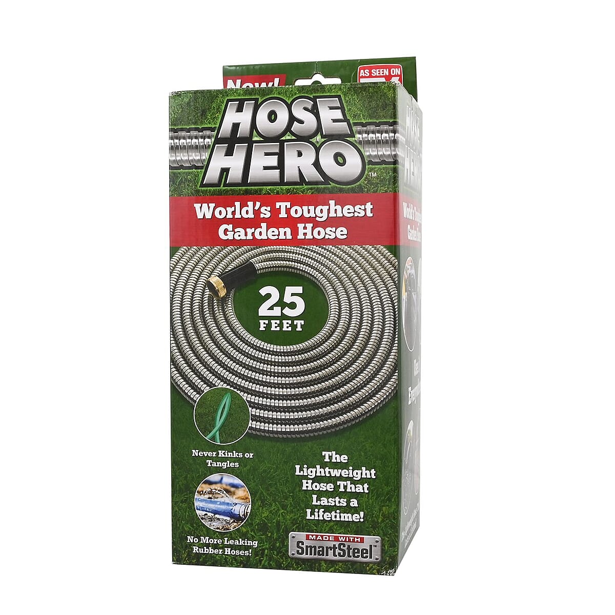 Hose Hero 25ft Stainless Steel Garden Hose image number 3