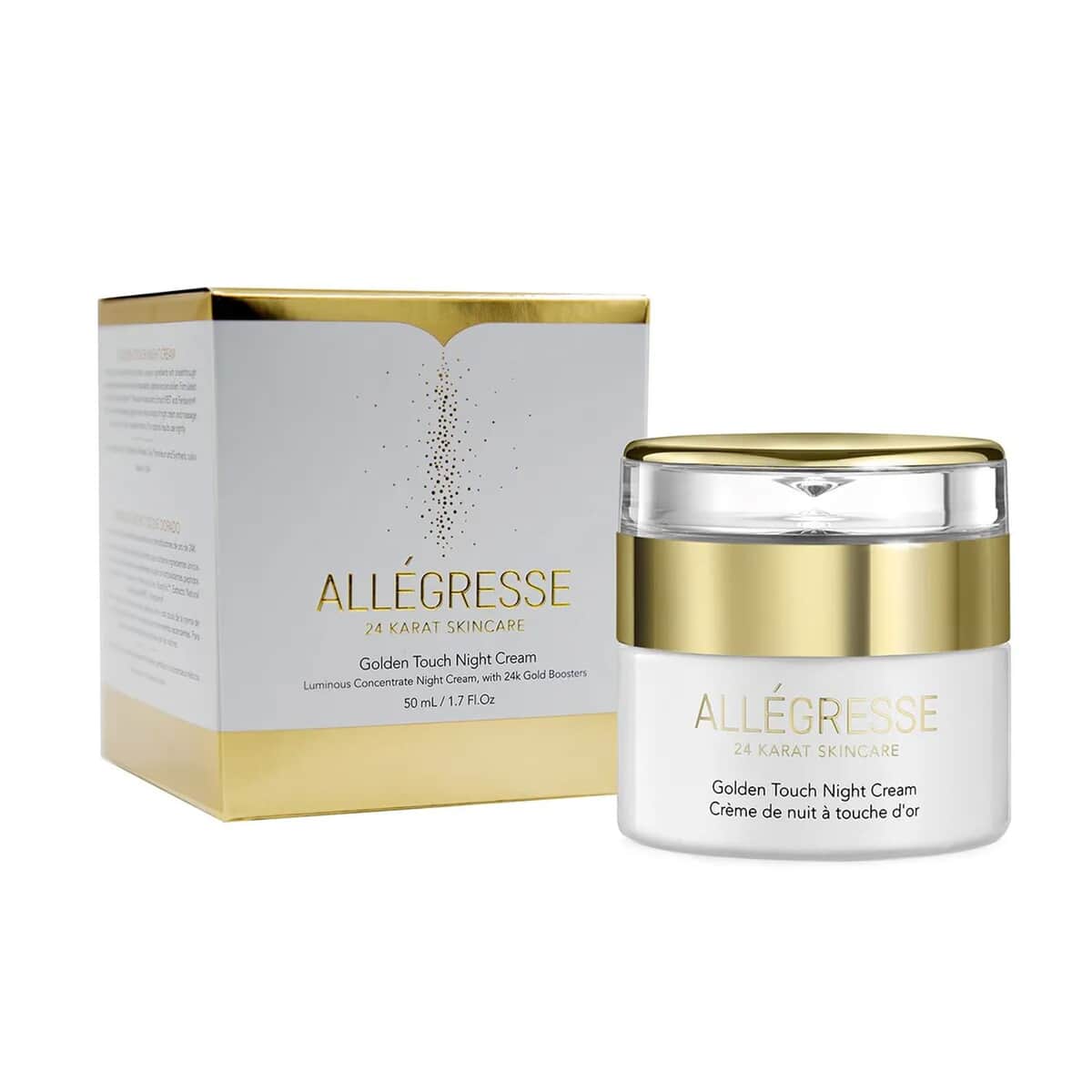 Allegresse 24K Golden Touch Night Cream , Face Cream , Anti Aging Cream , Best Night Moisturizing Cream image number 3