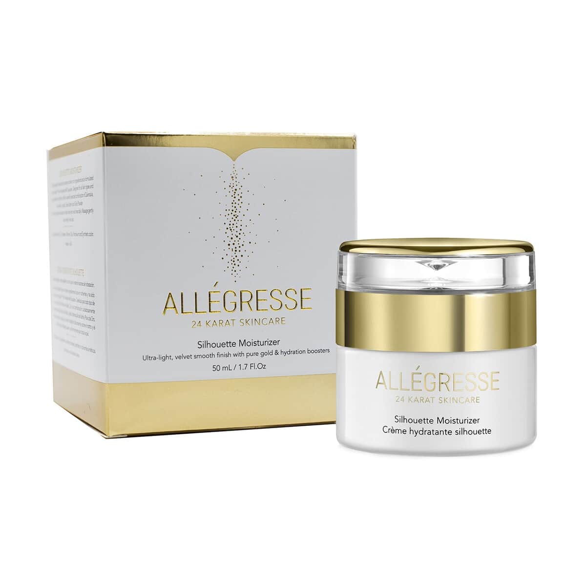 Allegresse 24K Silhouette Moisturizer , Skin Moisturizer Cream , Face Moisturizer , Best Moisturizer for Dry Oily Skin image number 1