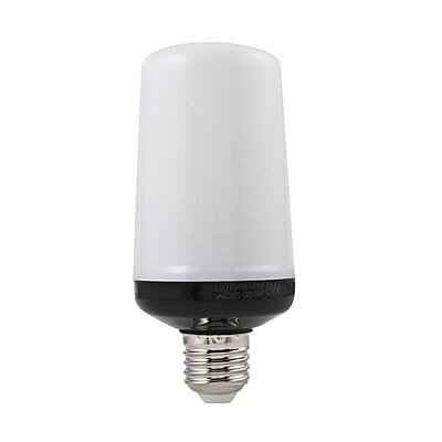 Set of 3 Green LED Flame Bulbs