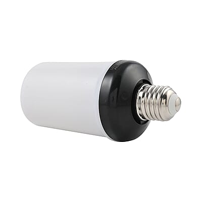 Set of 3 Green LED Flame Bulbs