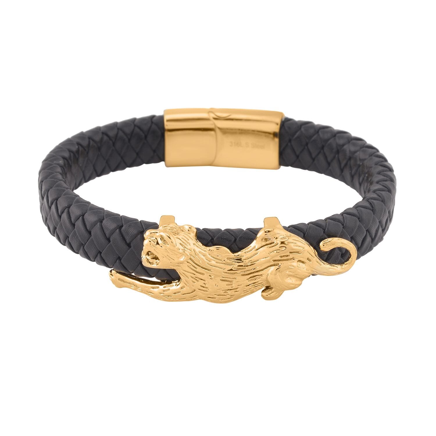 Waterproof hot sale leather bracelet