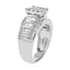 10K White Gold G-H I1-I2 Diamond Ring (Size 6.0) 7.70 Grams 2.00 ctw image number 3
