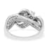 10K White Gold G-H SI Diamond Ring (Size 7.0) 4.70 Grams 1.00 ctw image number 4