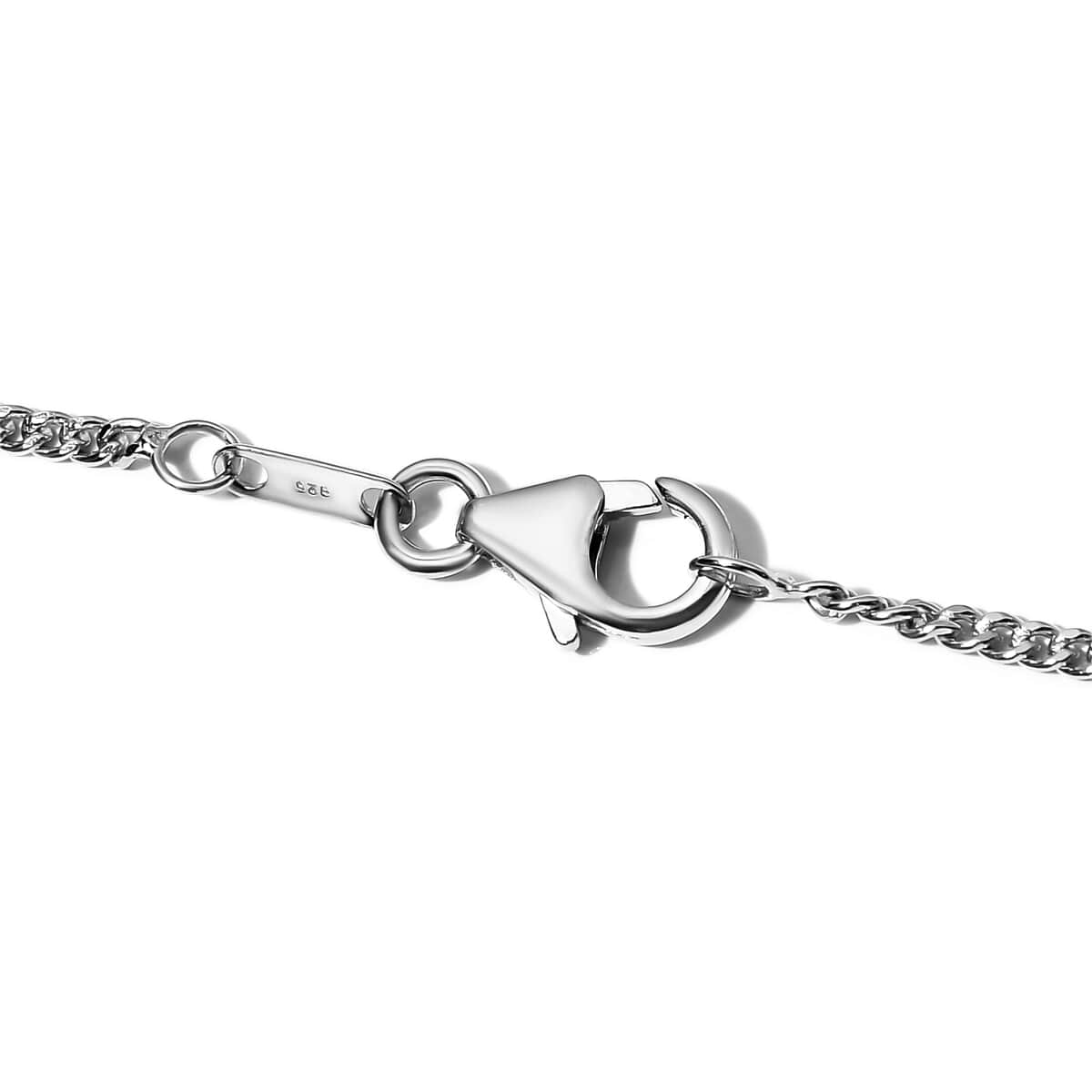 Orissa Rhodolite Garnet Necklace 18 Inches in Platinum Over Sterling Silver 32.75 ctw image number 3