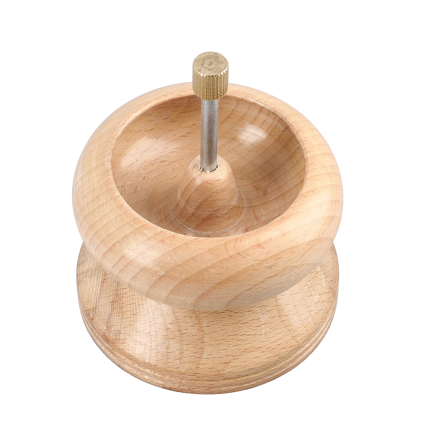 Gem Workshop Wooden Bead Spinner with Steel Needle and Fish Wire