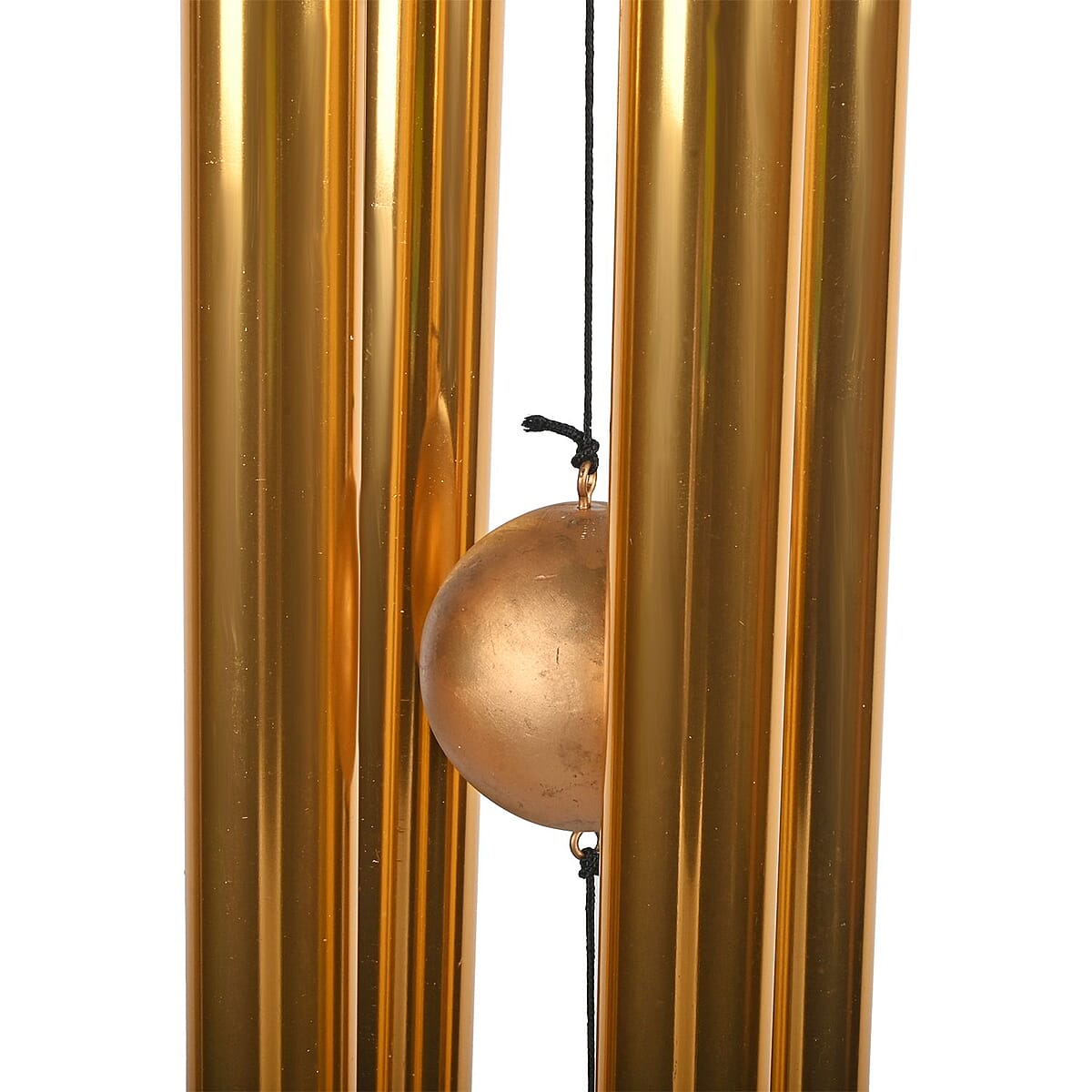 Closeout Hand Painted Resin Wind Chime Bell Top Unicorn image number 2