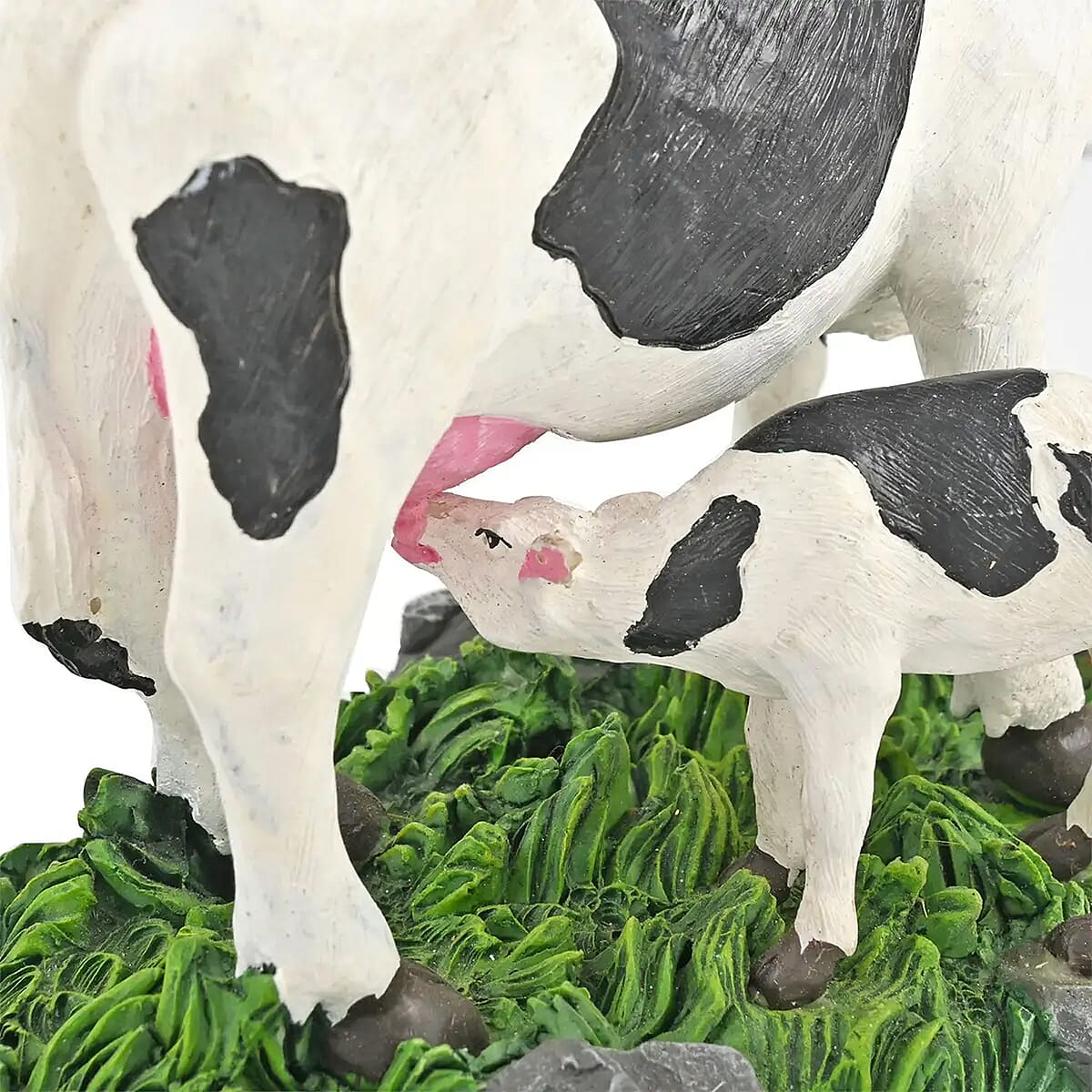 Closeout Hand Painted Resin Figurine Cow image number 6