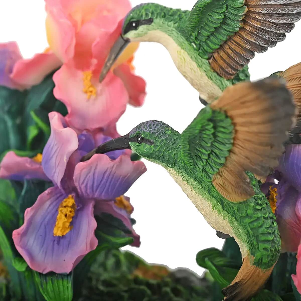 Hand Painted Resin Figurine Hummingbird image number 6