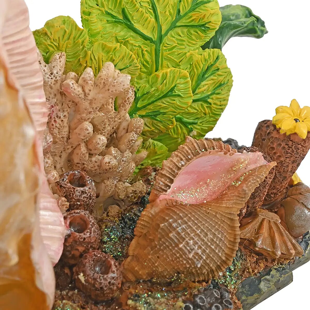 Closeout Hand Painted Resin Figurine Sea Shell image number 6