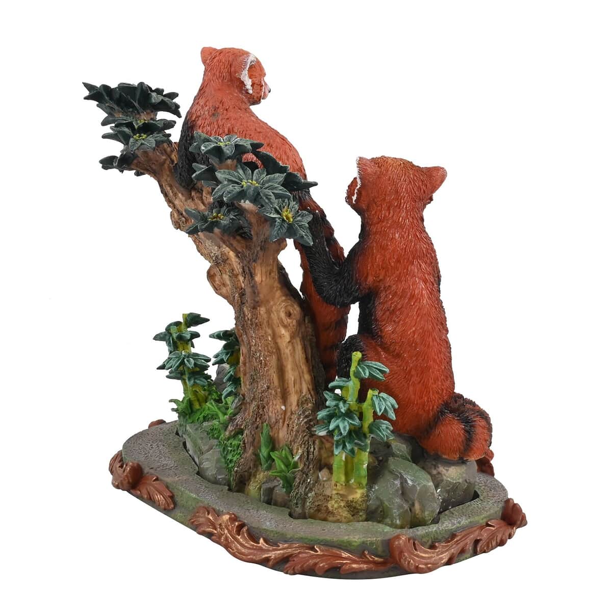 Figurine with Stand - Red Panda (8.75"x6.25"x9") image number 3