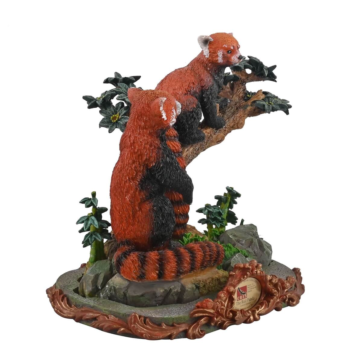 Figurine with Stand - Red Panda (8.75"x6.25"x9") image number 4