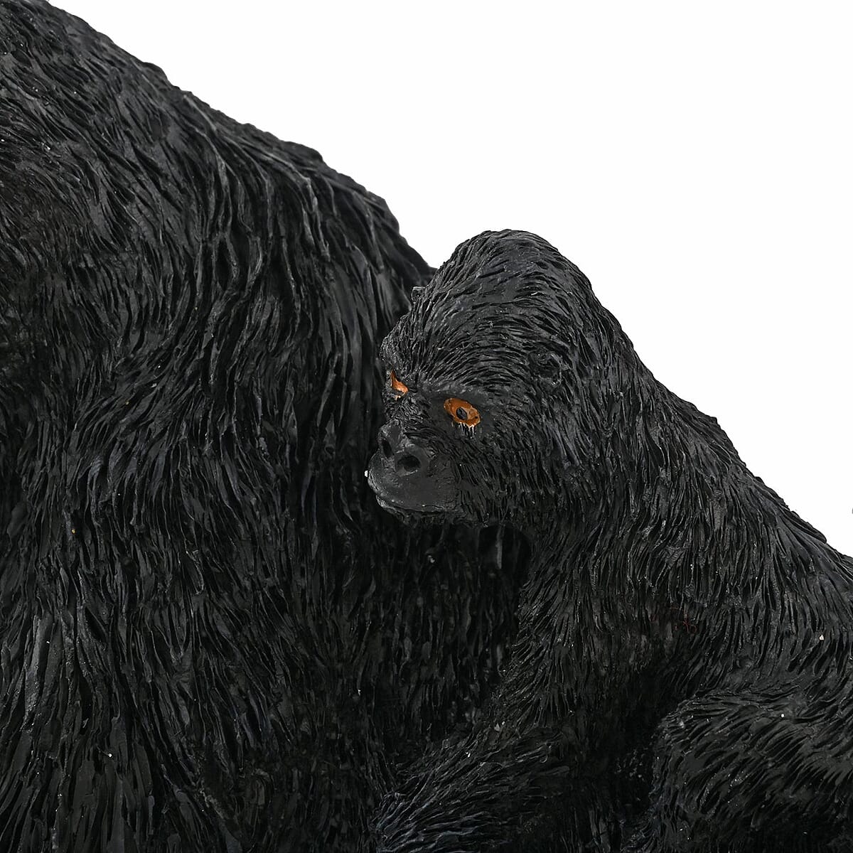 Hand Painted Resin Figurine with Stand &ndash; Gorilla, Miniature Hand Painted Animal Figurine Decor For Tabletop Desk Decoration image number 4