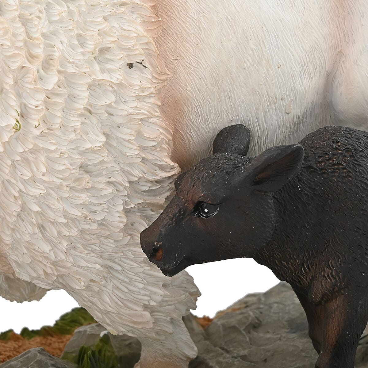 Hand Painted Resin Figurine with Stand &ndash; Bison, Miniature Hand Painted Animal Figurine Decor For Tabletop Desk Decoration image number 5