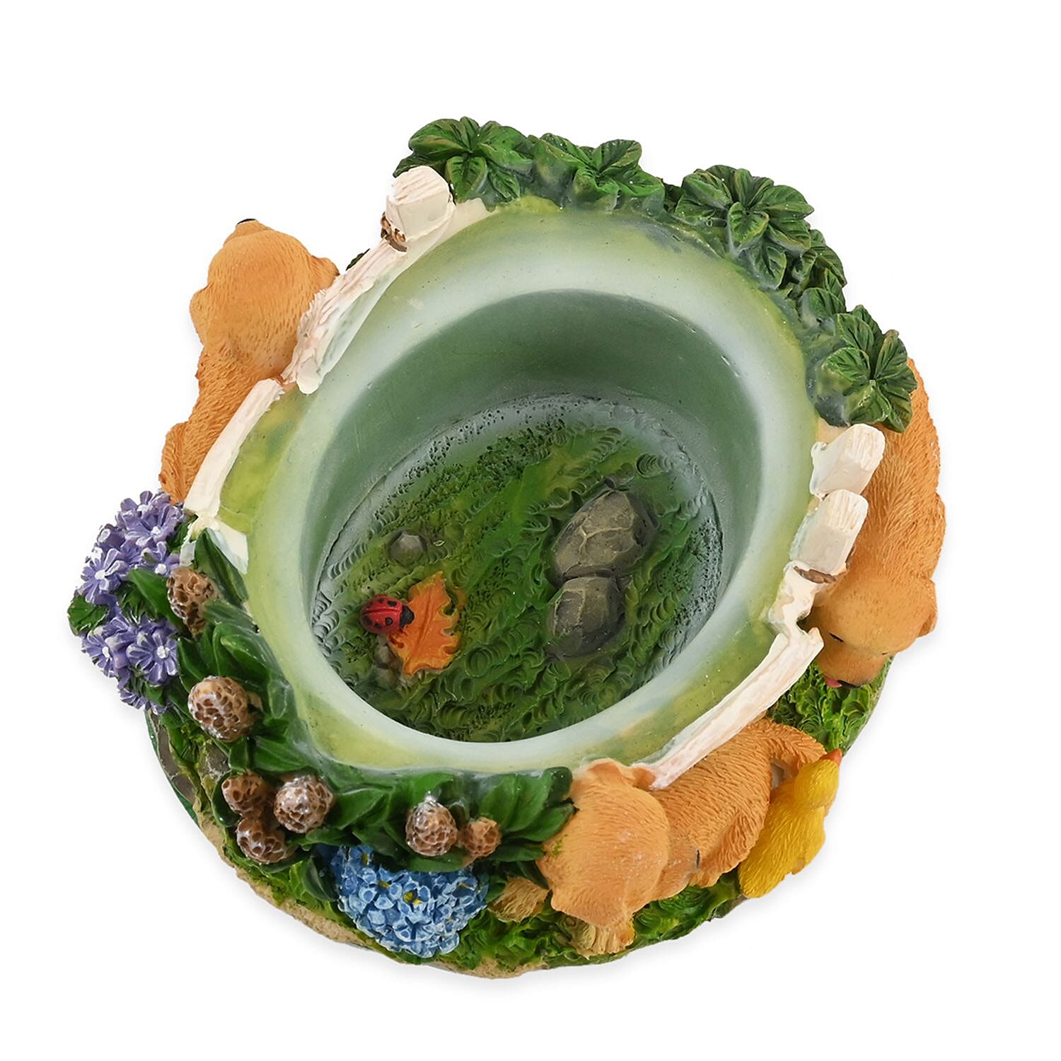 Hand Painted Resin Trinket Boxes - Dog