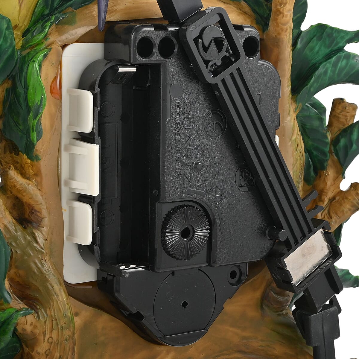 Hand Painted Resin Swing Clock - Hummingbird image number 6