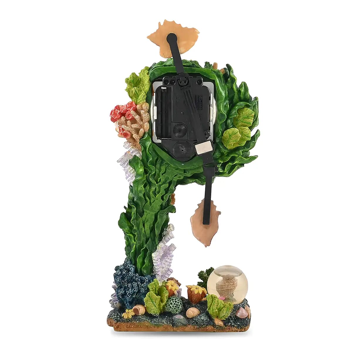 Hand Painted Resin Swing Clock - Sea Shell image number 5