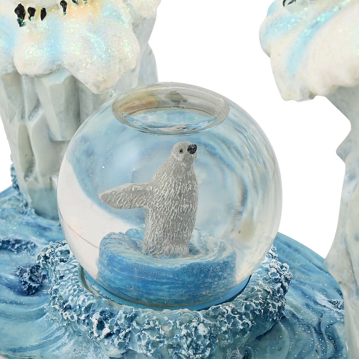 Hand Painted Resin Swing Clock - Penguin image number 4