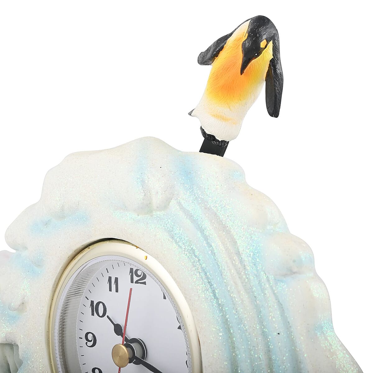 Hand Painted Resin Swing Clock - Penguin image number 5